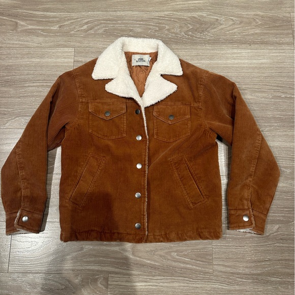 Urban Outfitters Corduroy Sherpa Jacket - Picture 1 of 4
